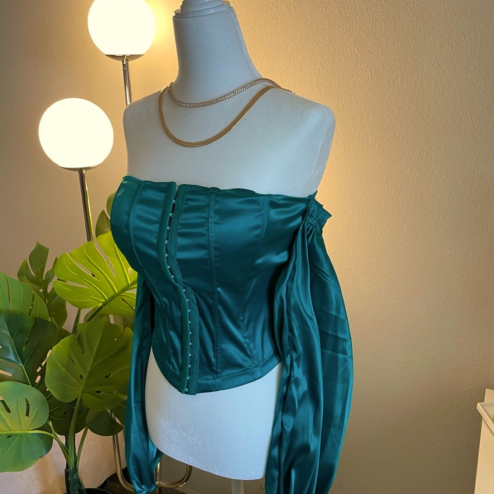 Jade Corset Top ♡